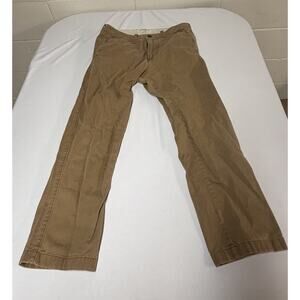 Hollister Classic Straight Khaki Pants Tan Chino Men's Size 28x30